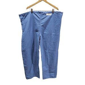 Medline 2XL scrub bottom light blue